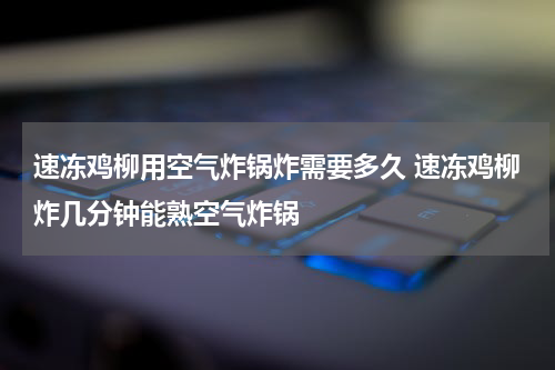 速冻鸡柳用空气炸锅炸需要多久 速冻鸡柳炸几分钟能熟空气炸锅